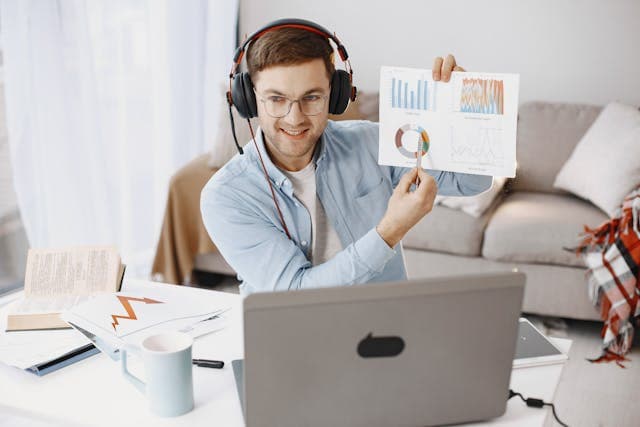 Business webinar presentation